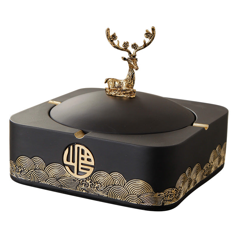 Luxury Elk Ashtray