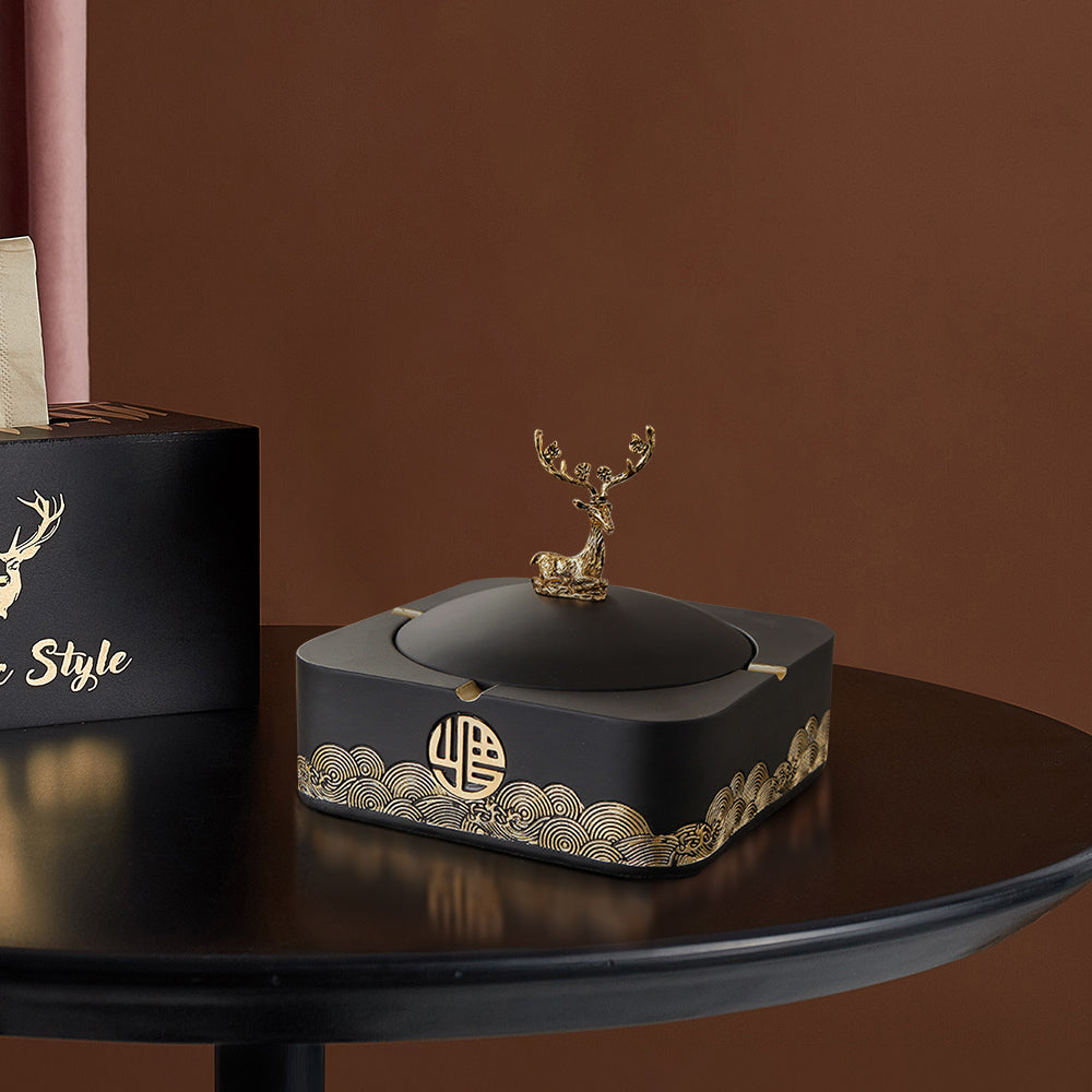 Luxury Elk Ashtray